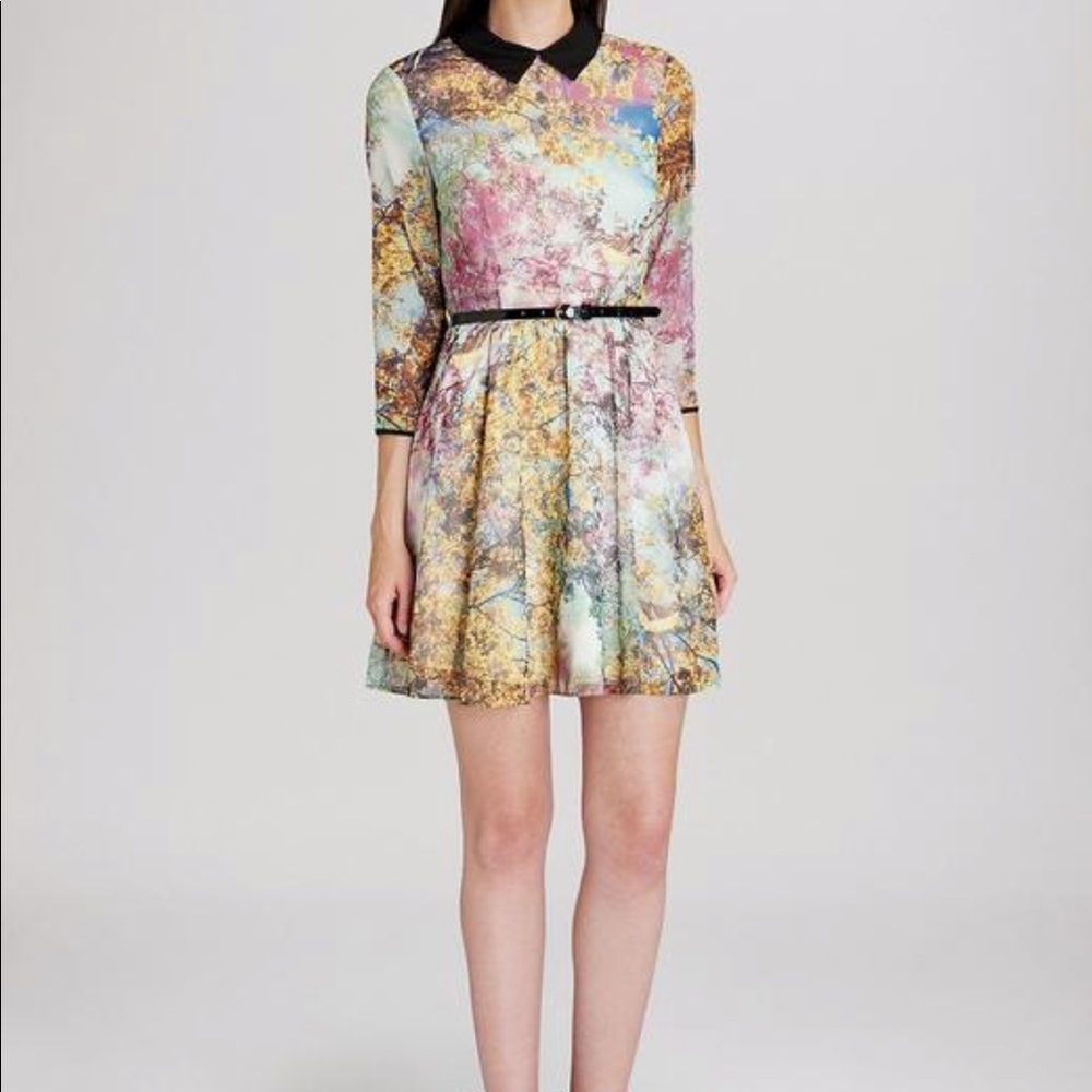 Ted Baker Floral Print Dress - worn once